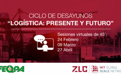 CICLO DE DESAYUNOS: “LOGISTICA, PRESENTE Y FUTURO” próximo evento, 27 abril: