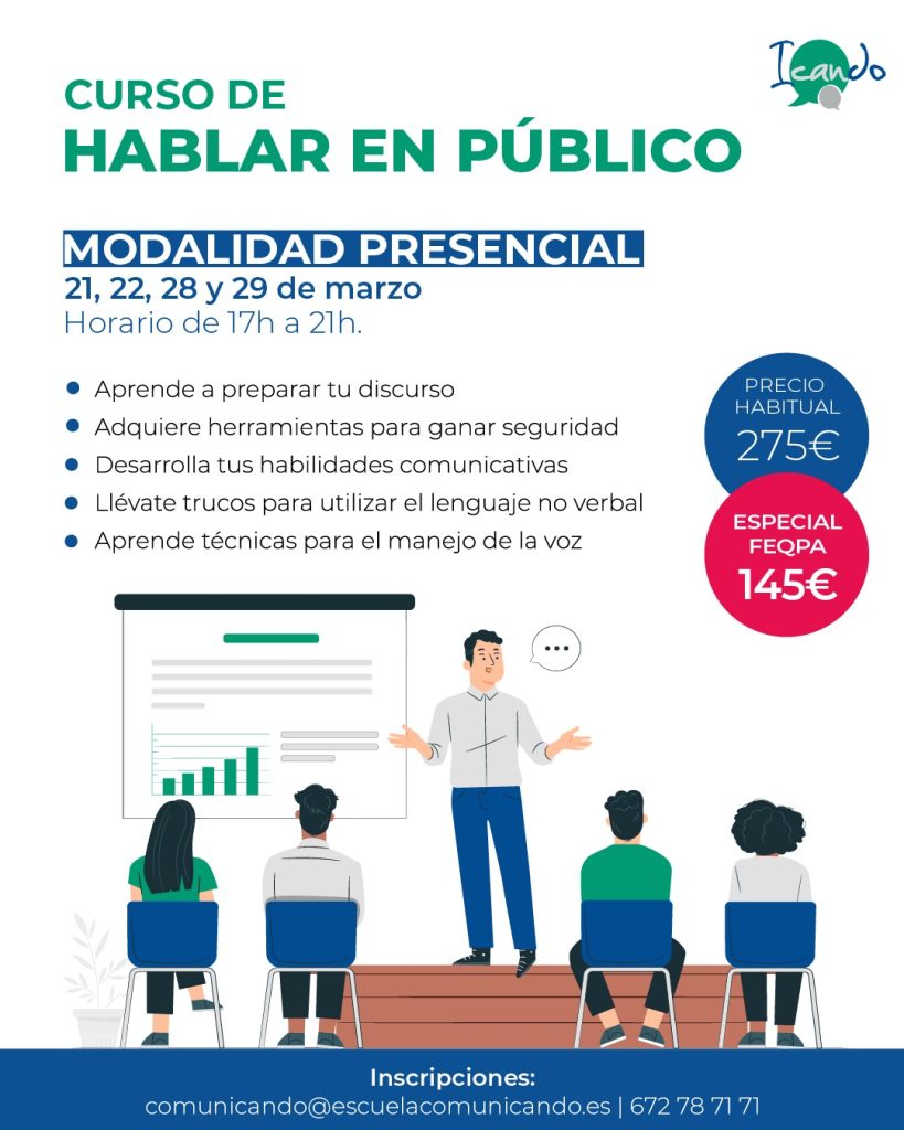 Curso Hablar en Publico- Escuela Comunicando marzo