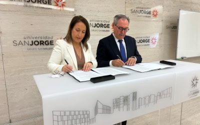 Firma de convenio con la Universidad San Jorge