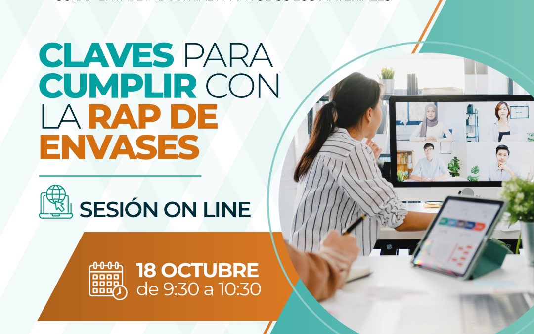 WEBINAR 18 OCTUBRE CLAVES PARA CUMPLIR CON LA RAP DE ENVASES CARTÓN CIRCULAR