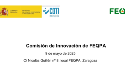 JORNADA DE TRABAJO CDTI FEQPA: “Convocatorias de CDTI al I+D+i empresarial”