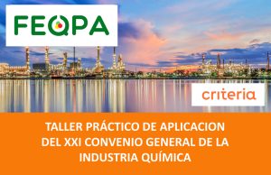 TALLER XXI CONVENIO GENERAL INDUSTRIA QUIMICA