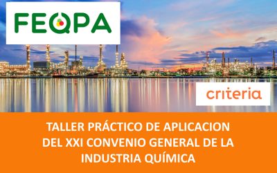 Taller de Aplicación del XXI Convenio General de la Industria Química